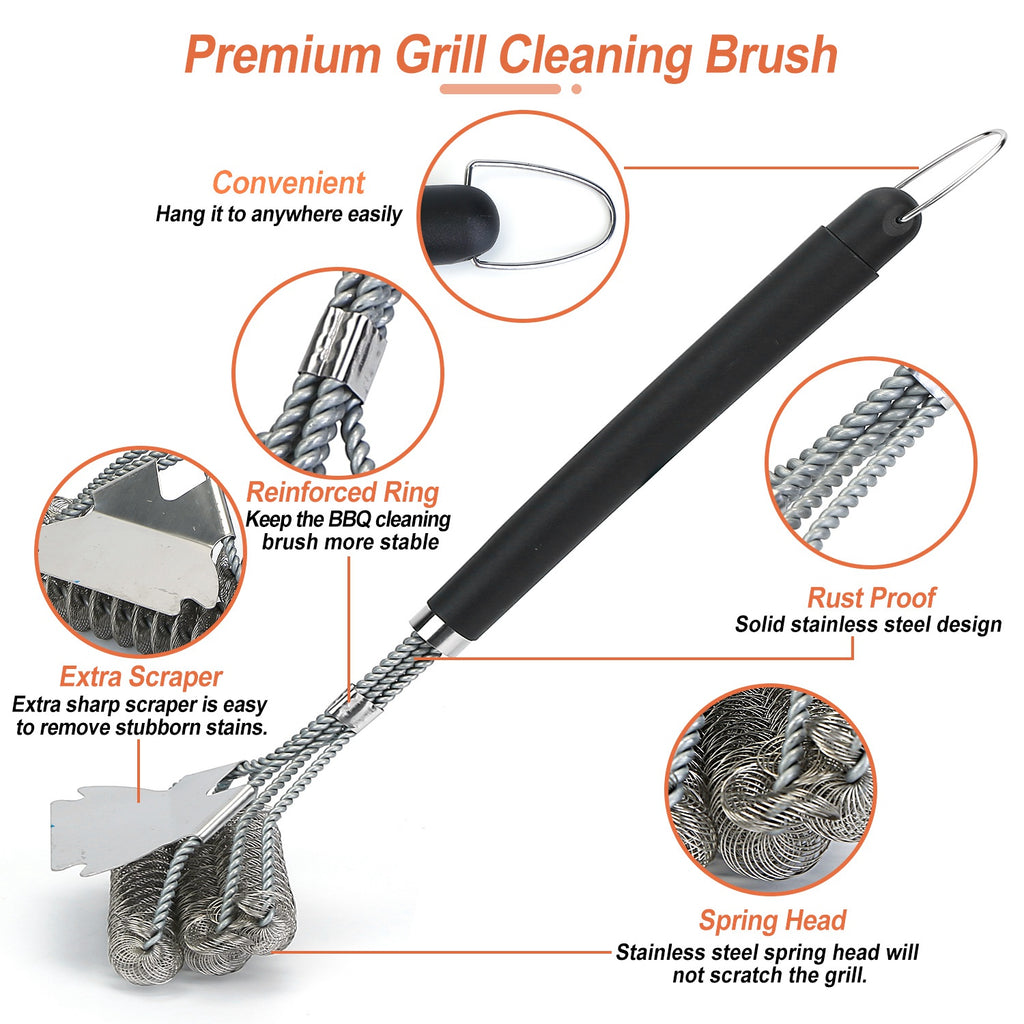 BBQ Grill Cleaning Brush