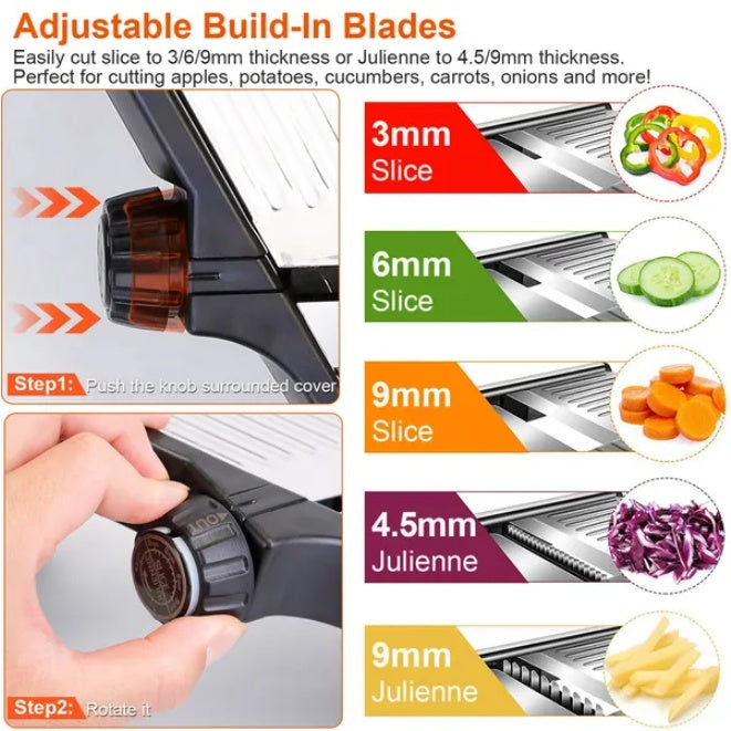 Stainless Steel Fruit And Vegetable Slicer