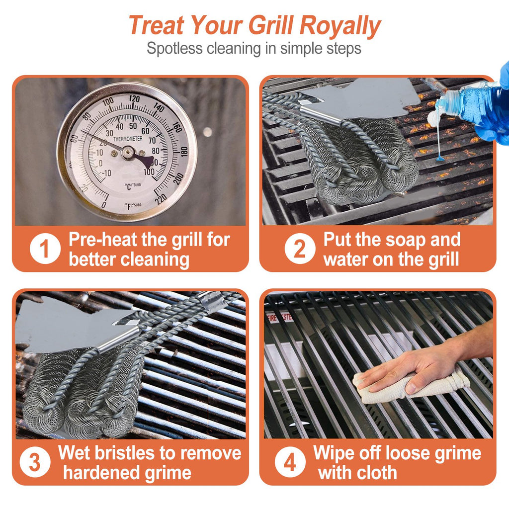 BBQ Grill Cleaning Brush