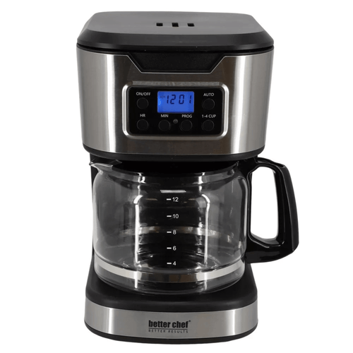Better Chef 12-Cup Programmable Coffee Maker with Stainless Steel