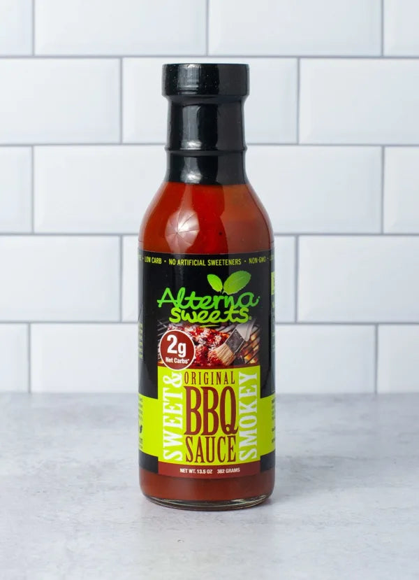 Alterna Sweets Low Carb Sweet & Smokey BBQ Sauce - Best Seller!