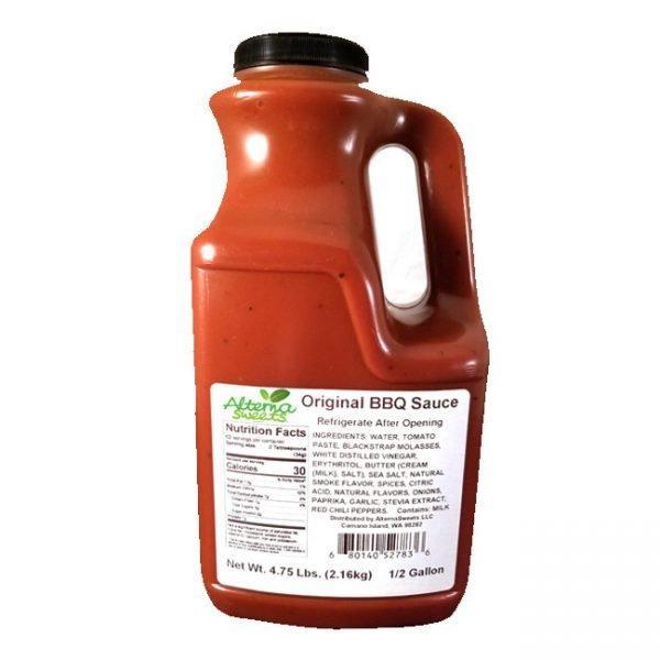 Alterna Sweets Low Carb Sweet & Smokey BBQ Sauce - Best Seller!