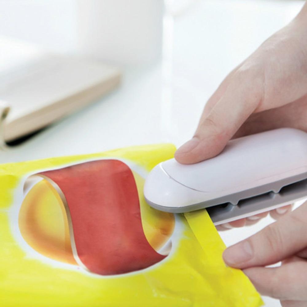 Mini Portable Food Sealer Machine Handheld Food Snacks Packaging